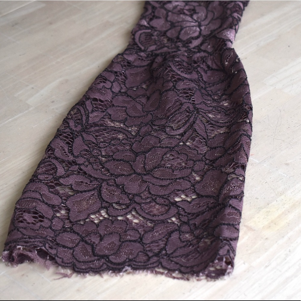 TOBI Lace Cocktail Dress in Purple, Size XS - Picture 6 of 7